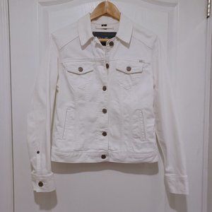Eddie Bauer - White Jean Jacket